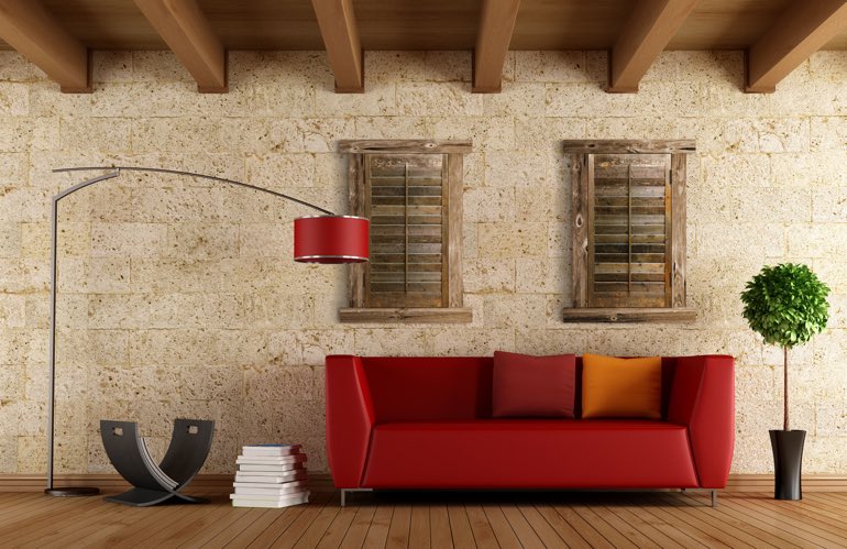 Hottest Trends In Window Treatments In Miami: Reclaimed Wood Shutters